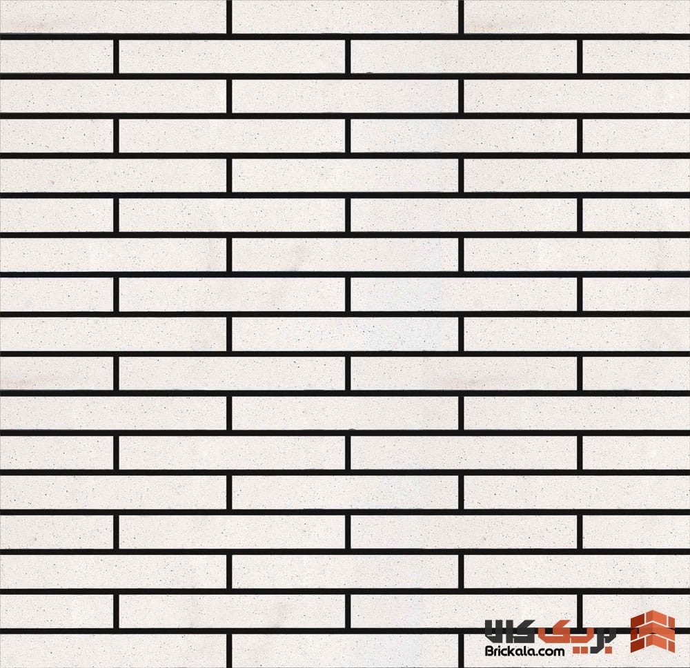 آجر نسوز آذرخش سفید 40×6 | کد AB51401