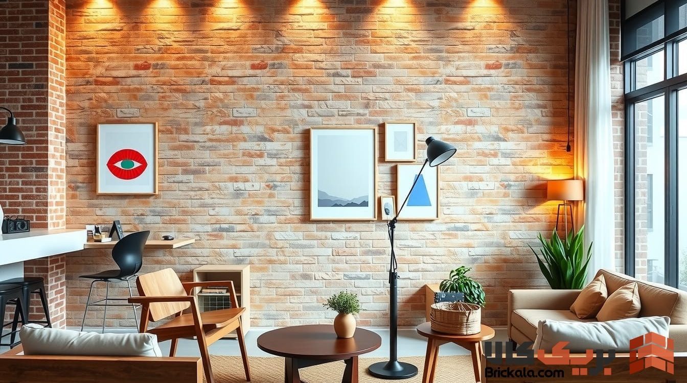 15 ترفند فوق‌العاده برای زیبایی دیوار آجر نما داخل خانه