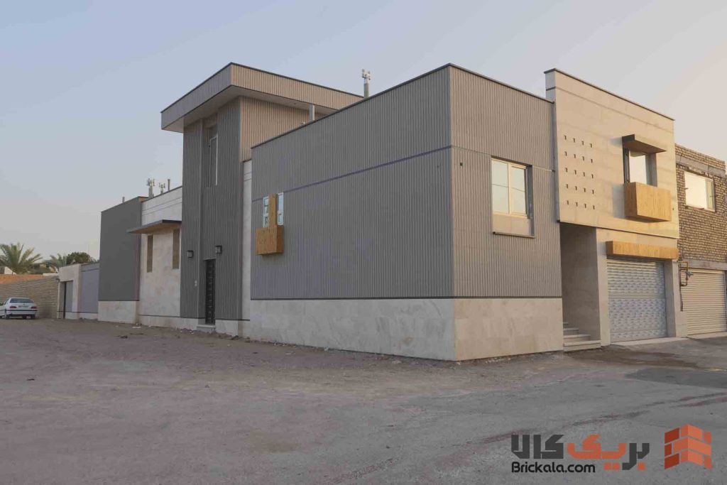 ویلای مدرن با طراحی لوکس و متریال باکیفیت