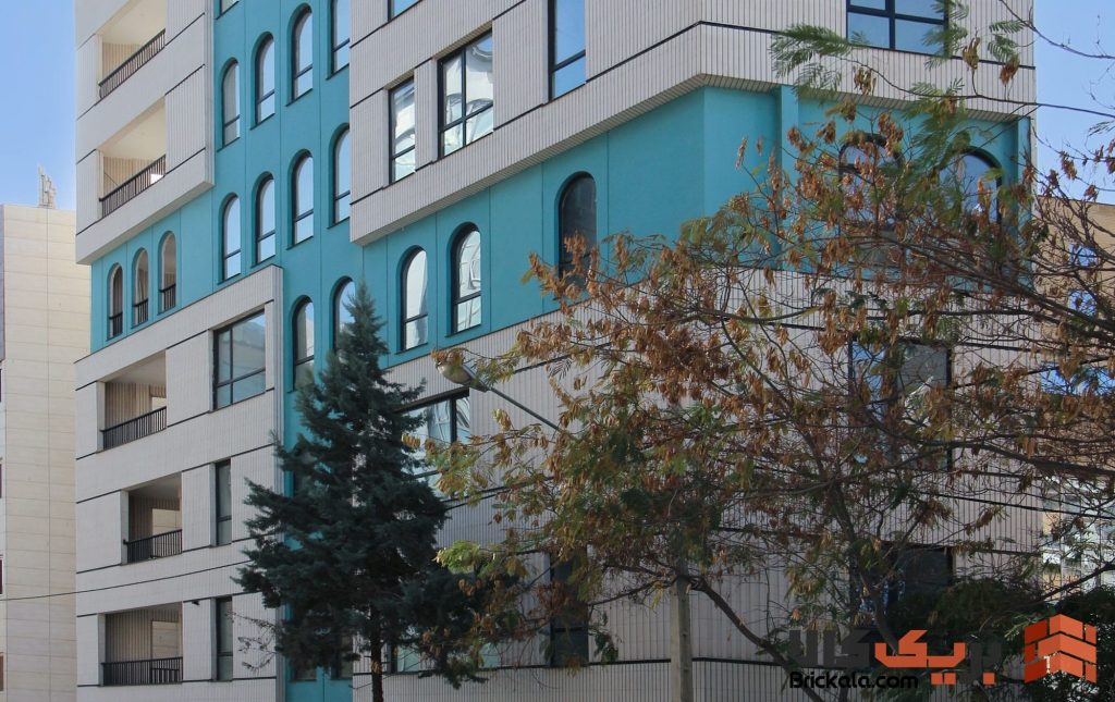 نمونه‌های موفق نمای ساختمان با آجر سفید در ایران و جهان