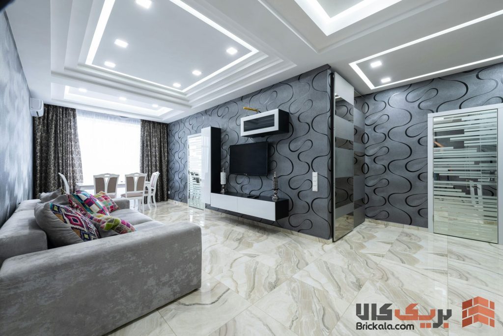کاغذ دیواری سه‌بعدی و تأثیر آن بر طراحی داخلی