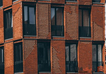 نماهای آجری با الگوی هندسی؛ تلفیق هنر، خلاقیت و مهندسی در معماری مدرن