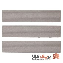 آجر نسوز آذرخش طوسی تکسچر 10*50