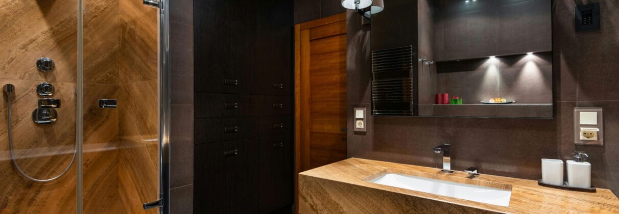 بهترین متریال برای حمام؛ راهنمای کامل انتخاب متریال ضدآب و بادوام