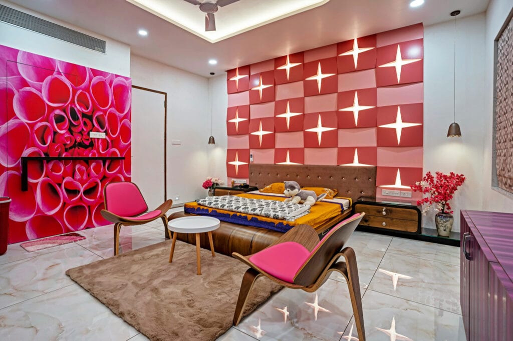 اضافه کردن گیاهان و عناصر طبیعی در فضای لوکس