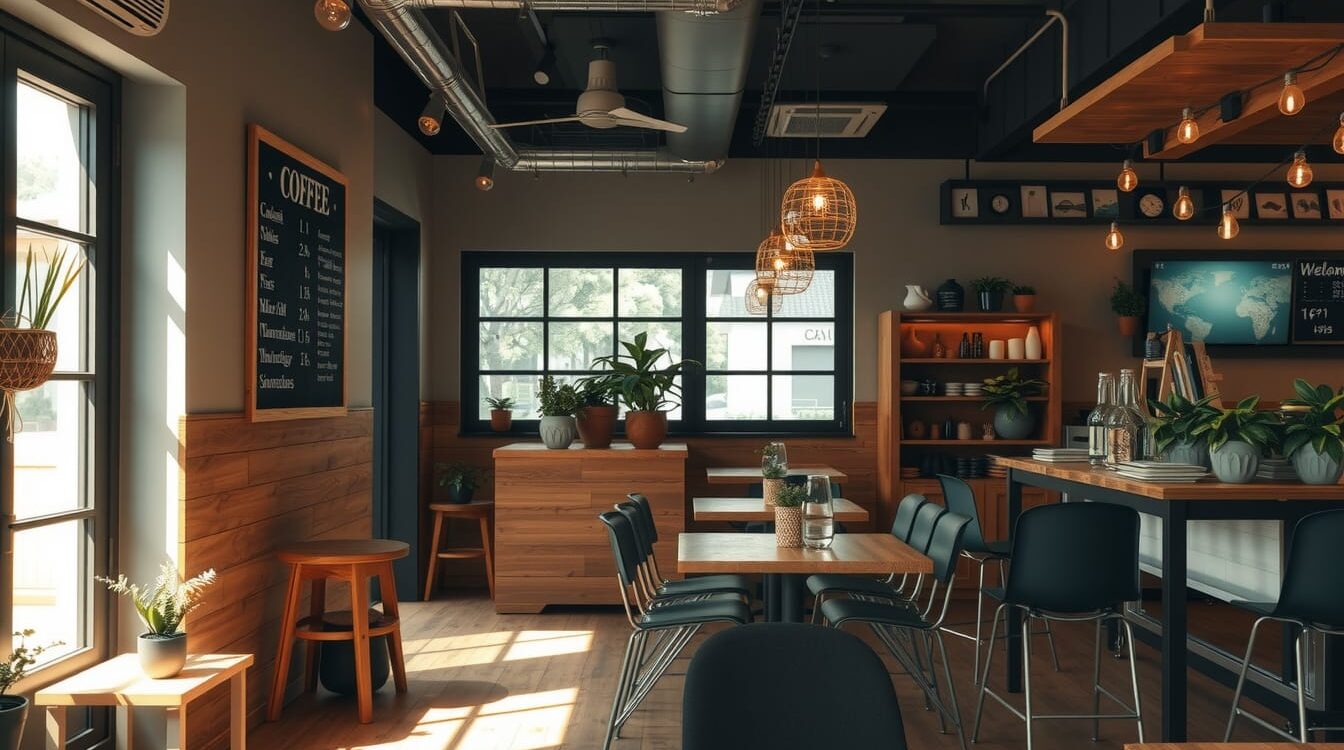 30 ایده دکور کافی شاپ برای بهبود تجربه مشتری