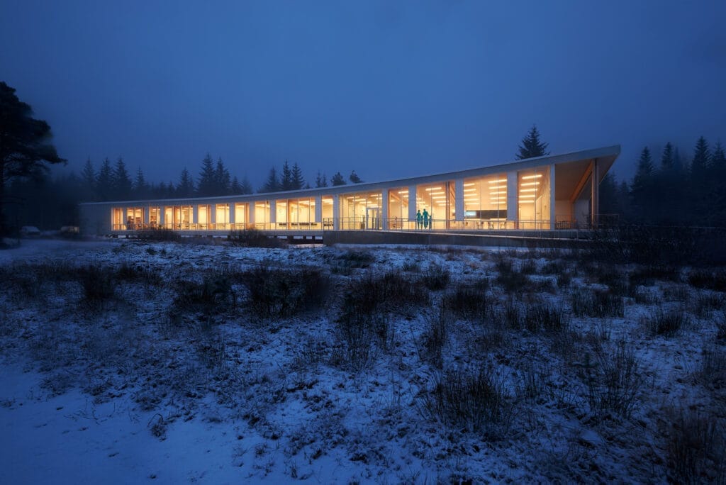 مرکز بازدیدکنندگان و عملیات اوستریلد