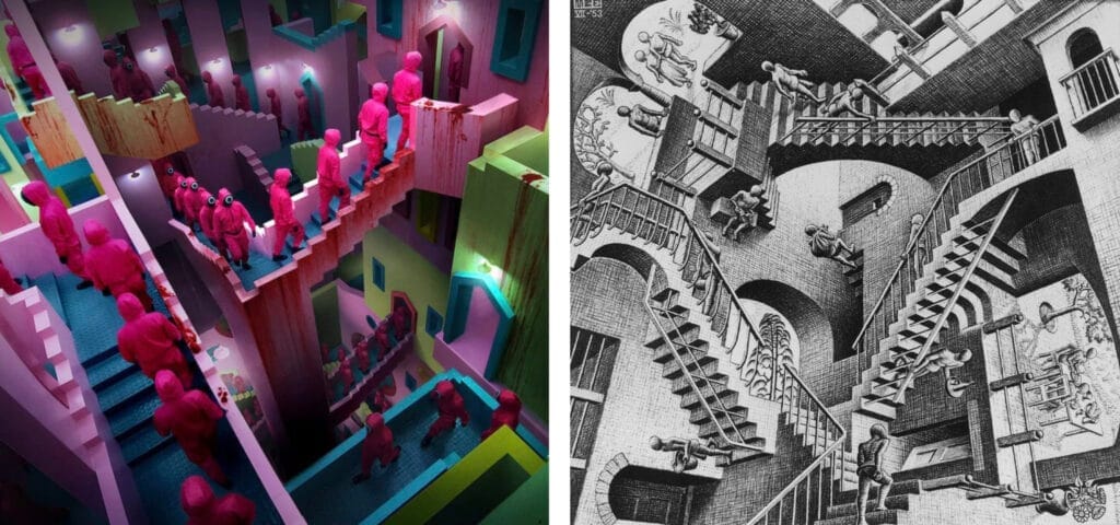 اسکویید گیم: معماری کودکانه و هوشمندانه در راستای سناریو