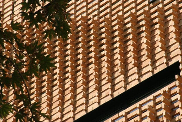 خانه آجر بافت: نوآوری در طراحی نما با الهام از سنت - brick texture1 خانه آجر بافت