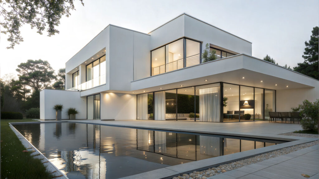 نقش متریال در طراحی نمای مدرن