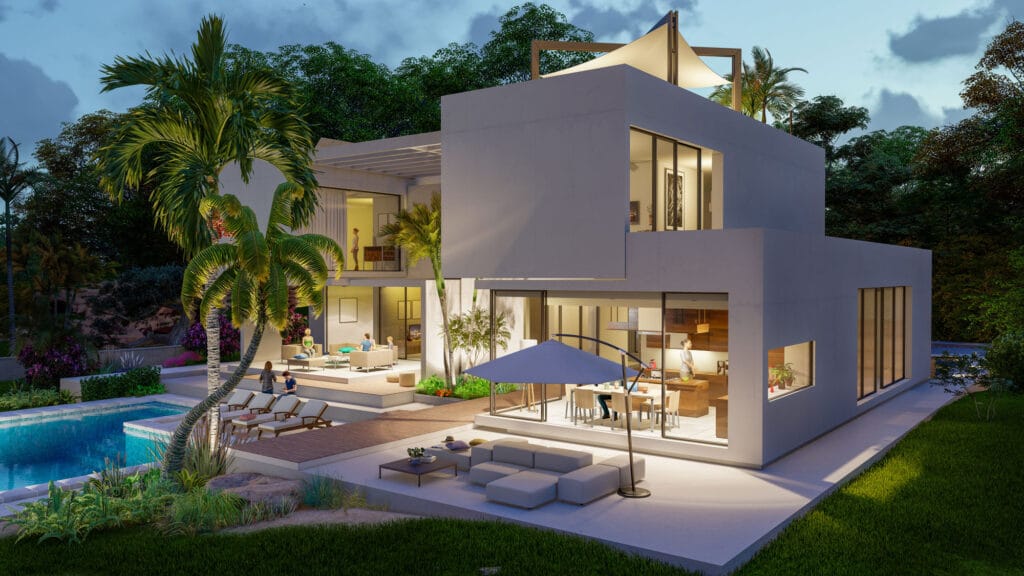 نمای ساختمان سفید: راهنمای جامع انتخاب، طراحی و نگهداری - AdobeStock 494760101 مزایا و معایب نمای ساختمان سفید