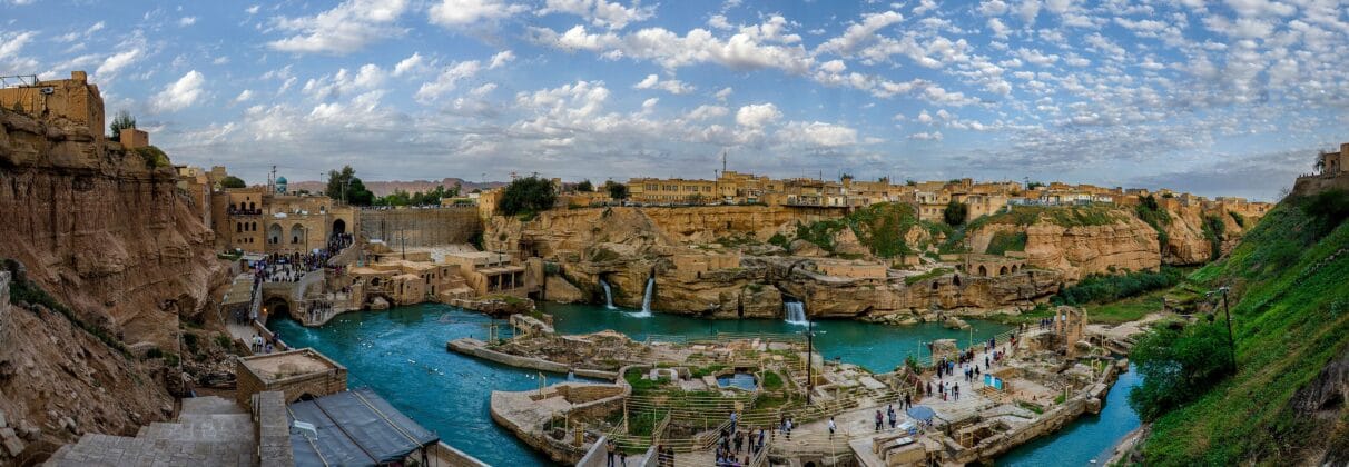 خرید پودر بندکشی در شوشتر | راهنمای جامع انتخاب، قیمت و نکات فنی - 3128px Shushtar Historical Hydraulic System Panorama خرید پودر بندکشی در شوشتر | راهنمای جامع انتخاب، قیمت و نکات فنی