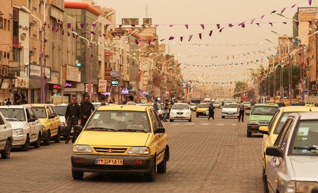 خرید آجر نما در اهواز؛ انتخابی هوشمند برای اقلیم گرم و مرطوب جنوب - Haze in Ahvaz 23 April 2018 07 خرید آجر نما در اهواز؛ انتخابی هوشمند برای اقلیم گرم و مرطوب جنوب