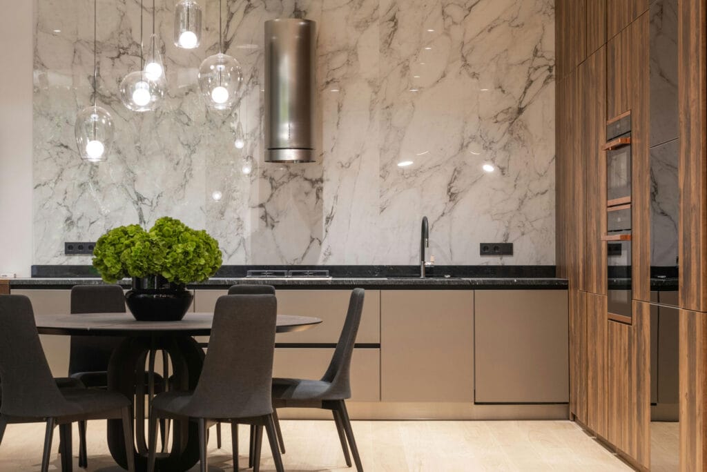 طراحی داخلی با میز ناهارخوری؛ از انتخاب تا چیدمان حرفهای گامبهگام - pexels heyho 6585767 رنگ و جنس میز ناهارخوری در هماهنگی با طراحی داخلی