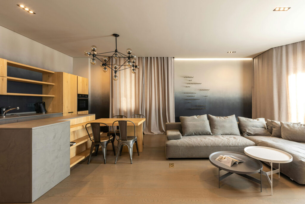 طراحی داخلی با کفپوش چوبی؛ راهنمای جامع و کاربردی - pexels heyho 7195743 مزیت طراحی داخلی با کفپوش چوبی نسبت به سایر کفپوشها