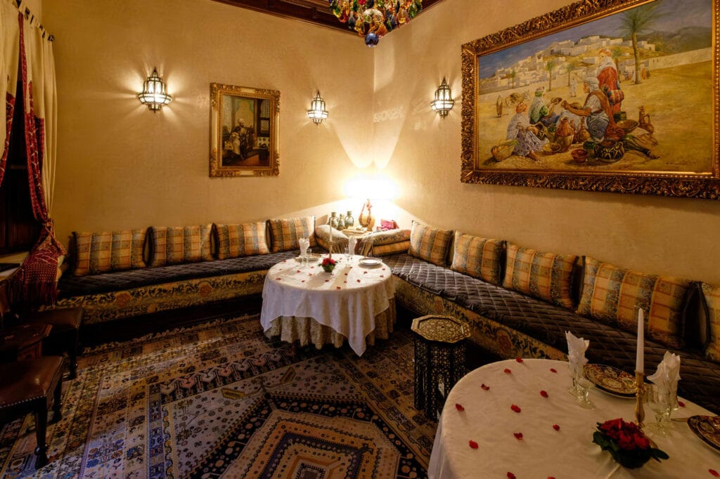 عناصر کلیدی در طراحی داخلی مراکشی