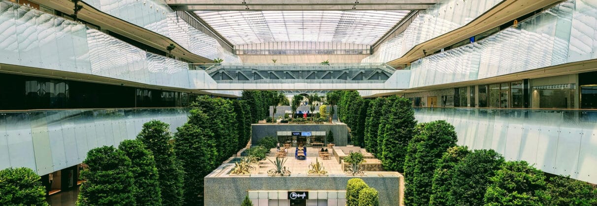 آجر آذرخش در ایران مال | شکوه نمای آجری در بزرگ‌ترین مجتمع تجاری ایران