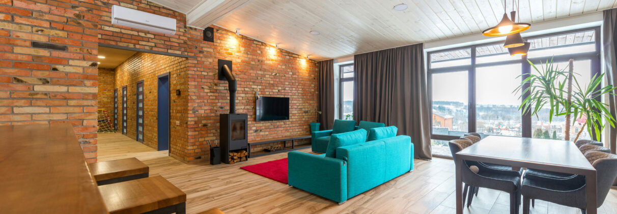 انتخاب رنگ آجر برای فضای داخلی؛ راهنمای کامل برای خلق فضایی چشم‌نواز